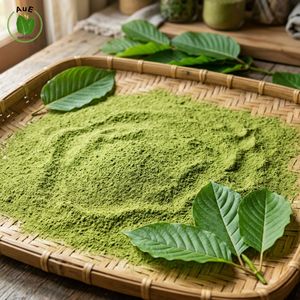 Superventas AuE 2% MIT Polvo de Hoja Herbal Tailandesa 120 Mesh Secado al Aire Caliente Envasado al Vacío Grado Alimenticio Cultivo Natural Khon Kaen - Product Image 3