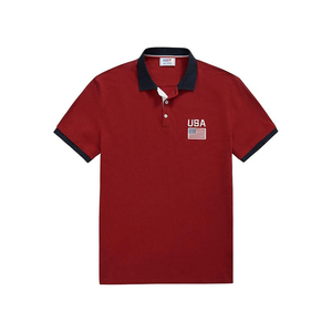 Camisetas Polo con Bandera Americana para Hombre, Polos Patrióticos de Golf 1776, Camisetas de Algodón Piqué - Product Image 1
