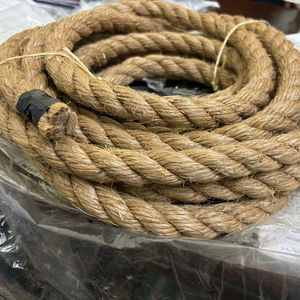 Cuerda de Yute Natural para Jardinería, Cuerda Trenzada de Manila para Decoración Ligera, Cuerda Marina Ecológica, Directo de Fábrica - Product Image 2