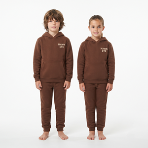 Conjunto de Sudadera con Capucha y Pantalones de Algodón para Niños Unisex, Ropa Casual de Felpa para Niños, Ropa Personalizada, Chándal de Dos Piezas, Sudadera con Capucha Informal - Product Image 5