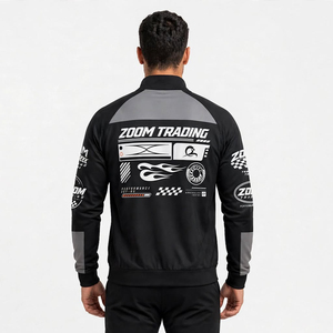 Chaqueta Bomber de Invierno para Hombre, Delgada, Ecológica, Antibacteriana, con Logotipo Frontal, Prenda Exterior Informal y Elegante en 100% Poliéster - Product Image 2