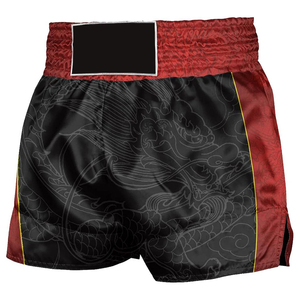 Shorts de Muay Thai haut de gamme avec tissu léger et coupe flexible pour l'entraînement et la compétition. Shorts de Muay Thai de haute qualité. - Product Image 1