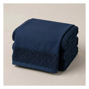 Serviette de bain personnalisée avec logo, en coton éponge, douce et absorbante, pour hôtel et maison - Product Image 3