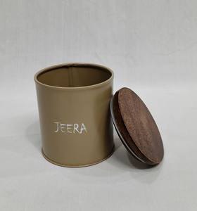 กล่องใส่เครื่องเทศสำหรับครัว กล่องเก็บเครื่องเทศอินเดีย มาซาลา กล่องสีทองพร้อมช้อน 7 ช่อง ใช้กับเครื่องล้างจานได้ ป้องกันการรั่วซึม - Product Image 6