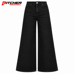 Jeans en denim pour femmes en gros, jeans skinny, denim noir pour les marques de mode, denim personnalisé, fourniture de marque privée - Product Image 5