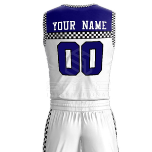 ชุดบาสเก็ตบอลแบบกำหนดเองได้ ดีไซน์ล่าสุด พิมพ์ลายแบบ Sublimation  ชุดเปล่า ไซส์ใหญ่ ระบายอากาศได้ดี ราคาถูก - Product Image 6