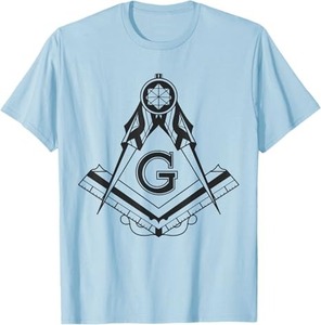 T-shirt avec emblème maçonnique Couleurs unies : 100% coton Instructions d'entretien Lavage en machine Origine - Product Image 5