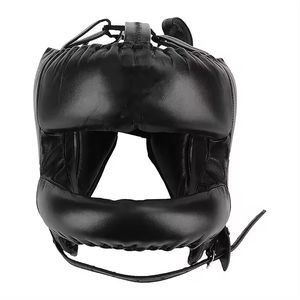 Protège-tête de boxe en cuir personnalisé de haute qualité, unisexe, durable, respirant, rembourré et doux pour l'entraînement - Product Image 6