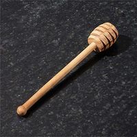 Cucharas de Madera para Miel, con Acabado Espejo y Vetas Ricas, de Alta Calidad, Elegantes, Diseño de Madera, Hechas a Mano, Colección Ecológica