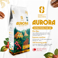Exportateur OEM ODM de Grains d'Arabica Premium Torréfaction Moyenne, Arôme Sucré et Fruité, pour V60 et Pour Over, Origine Vietnam