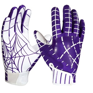 Guantes de Fútbol Americano Personalizados al por Mayor con Palma Cómoda, Colores Personalizados, Tallas Personalizadas, Alta Calidad, OEM/ODM Disponible - Product Image 6