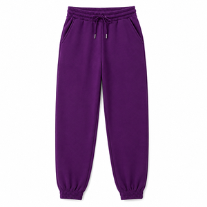 Custom Manufacturer Women's Jogger Sweat Pants Soft Fleece Elastic Waist Drawstring Casual Lounge Wear OEM ODM - Product Image 5