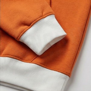 Streetwear Womens Hoodie Cotton <b>Polyester</b> Blend Custom Logo Printing Pullover Fleece Crop Top Fashion Apparel Garments - Product Image 6