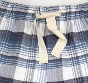 <b>Men</b> Flannel Pants Checked <b>Pajama</b> Pants Lightweight Cotton Lounge Pants Elastic Waistband Comfy Nightwear Sleep Pants - Product Image 4
