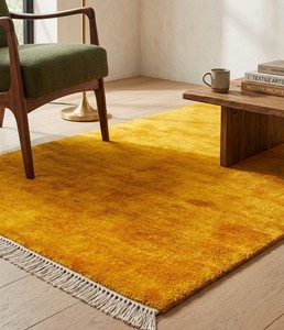 Textured Solid Color Area <b>Rug</b> with Latex Backing | Soft <b>Modern</b> Floor Carpet | Non-Slip <b>Living</b> <b>Room</b> Home Decor <b>Rug</b> - Product Image 3