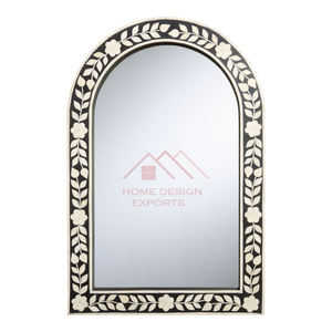 Hand Carved <b>Wall</b> <b>Hanging</b> <b>Mirror</b> Hand Carved Bone Inlay hand Art Home <b>Wall</b> Decor <b>Mirrors</b> - Product Image 5