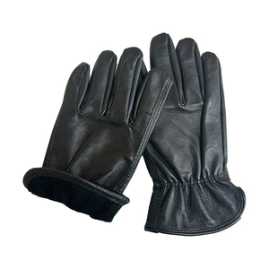 Guantes de Conducción de Piel de Cabra Negros de Alta Calidad, Guantes de Trabajo de Cuero para Jardinería, Construcción, Guantes de Seguridad, Venta al por Mayor a Precio Económico - Product Image 6