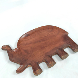 Wooden Crafts Polished Eco-Friendly Customized Shape Tabletop Serving Tray Buddhist Theme Crafts Galore Home <b>Decoration</b> - Product Image 1