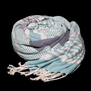 Nouvelle Arrivée 2026 – Serviettes de Plage Fouta Rayées 100% Coton Recyclé avec Personnalisation pour Usage Domestique – Fournisseurs Indiens - Product Image 2