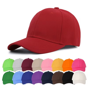 Bangladesh Made OEM Factory Custom Logo Design Embroidered Wholesale Customize <b>Colour</b> 100% Cotton Breathable Baseball Caps - Product Image 1