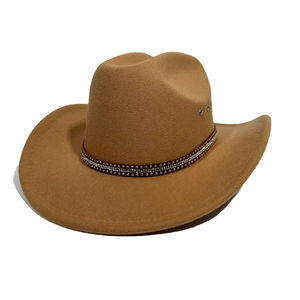 Sombrero Vaquero Estilo Occidental Europeo Americano, 100% Poliéster, Bordado 3D, para Hombre y Mujer, Verano, Casual, a la Moda - Product Image 4