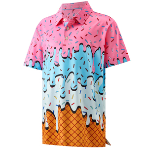 เสื้อโปโลแขนสั้นผ้าฝ้ายลำลองสำหรับเยาวชน เหมาะสำหรับสวมใส่ในชีวิตประจำวัน กิจกรรมกลางแจ้ง และแฟชั่นฤดูร้อน - Product Image 1