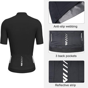 Ensembles de maillots de cyclisme unisexes personnalisables Solid Traders, séchage rapide, anti-UV, écologiques, coupe-vent, respirants, réversibles - Product Image 2