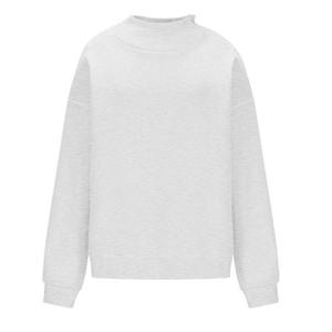 Vêtements pour femmes, col montant, polaire, 100% coton, séchage rapide, respirant, coupe-vent, impression de logo personnalisée, service OEM - Product Image 3