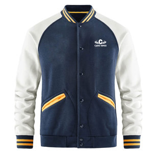 Modern Contrast Sleeve Winter <b>Jacket</b> Designed For Daily Comfort <b>Men</b> Letterman <b>Jacket</b> Street Style - Product Image 1
