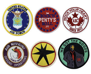 Creative Embroidery Patches Personalized Logo Sew On Badges for <b>Jackets</b> Bags Hats Shoes Clothing Wholesale OEM Factory - Product Image 5