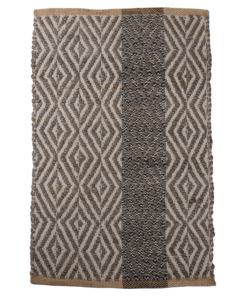 Alfombra de Yute Moderna Tejida a Mano de 1.5m x 0.9m, Antideslizante, Ecológica, de Pelo Medio y Grosor Moderado para Uso en Hogar, Hotel, Oficina y Comercial - Product Image 1