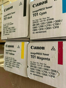 GENUINE T01 CMYK <b>Toner</b> <b>Cartridges</b> Set Original – Black, Cyan, Magenta, Yellow - Product Image 4