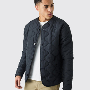 Fashionable Wholesale Top Selling Stand Collar Front Logo <b>Long</b> Sleeve Streetwear High Quality Plain Comfortable Men's <b>Jackets</b> - Product Image 6