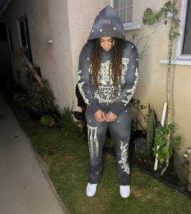 Conjuntos Deportivos de Invierno con Logotipo Personalizado, Antibacterianos, de Forro Polar, para Entrenamiento y Fitness, Sudadera y Pantalones Deportivos de Talla Grande, Peso Medio - Product Image 6