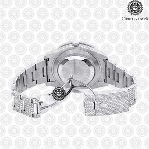 Reloj de Lujo Charm Jewells para Hombre, de Acero Inoxidable, Esfera de 40 mm, Correa de 20 mm, Movimiento Mecánico, Resistente al Agua 10 Bar, Fecha Automática - Product Image 2