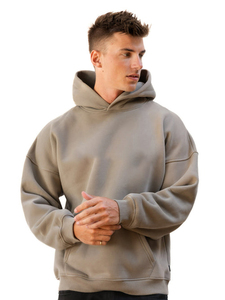 Sweat-shirts à capuche décontractés pour hommes, tissu respirant, design surdimensionné avec coupe décontractée pour un usage quotidien, sweat-shirts pour hommes - Product Image 3
