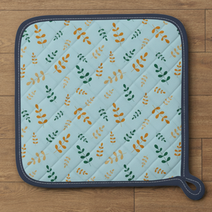 Porte-casseroles matelassés en coton pour la cuisson Tampons chauds résistants à la chaleur pour la cuisine, le four et la table - Product Image 3