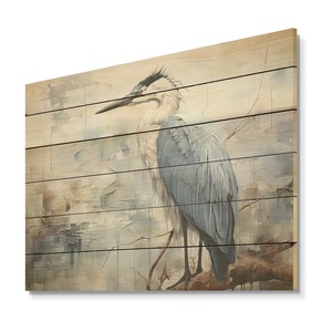 Impresión en Lienzo de Cigüeña Gris, Arte de Pared, Decoración Rectangular con Diseño de Naturaleza - Product Image 5