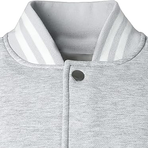 Chaqueta Varsity Personalizada con Logotipo Bordado, Chaqueta de Béisbol de Cuero y Lana de Alta Calidad - Product Image 4
