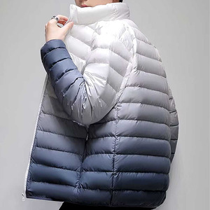 เสื้อแจ็คเก็ตพัฟเฟอร์ผู้ชายรุ่นใหม่ล่าสุด เสื้อโค้ทกันหนาวมีฮู้ด บุใยกันน้ำ สไตล์ลำลอง สตรีทแวร์ เหมาะสำหรับเดินทาง ท่องเที่ยวกลางแจ้ง เดินป่า แฟชั่นสำหรับผู้ชาย - Product Image 6