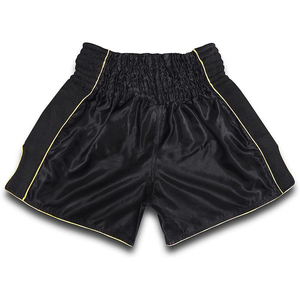 Guantes de Boxeo Negros para Muay Thai, de Secado Rápido, Transpirables, de Poliéster, para Todas las Estaciones, Equipo de Entrenamiento - Product Image 1