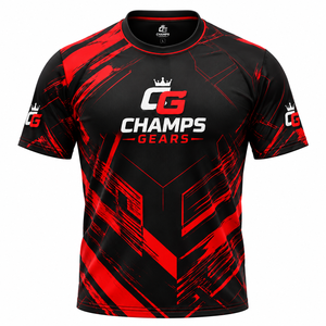 Camiseta Deportiva Personalizada para Hombre, Sublimada, 100% Poliéster, Secado Rápido, Transpirable, para Gimnasio, Fitness, Entrenamiento, OEM - Product Image 4