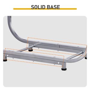 Porta Legna Antiruggine da 30 Pollici per Interni ed Esterni, Organizzatore Stabile per Tronchi, Decorazione e Accessori per Caminetti - Product Image 6