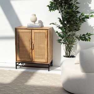 Aparador Vandana Arista Flux Wood para Interiores y Exteriores Modernos y Elegantes - Product Image 1