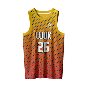 Conjuntos de Uniformes de Baloncesto para Hombre, Personalizados con Nombre de Equipo, Logotipo Digital Impreso en la Parte Delantera, Malla de Spandex/Poliéster, Transpirables y que Absorben la Humedad - Product Image 2
