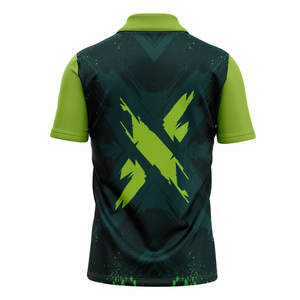 Chemises polo pour hommes de haute qualité, anti-rides, 100 % polyester, t-shirts personnalisés en gros, motifs imprimés, tissu tricoté - Product Image 2