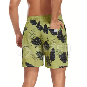 Traje de Baño Ligero de Secado Rápido para Verano con Cintura Ajustable, Shorts de Playa Casuales para Hombre - Product Image 4