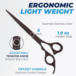 Customizable Professional Right-Handed Barber Scissors Japanese Stainless Steel Micro Bevel <b>Edge</b> Beauty Hair Cutting Shear - Product Image 2