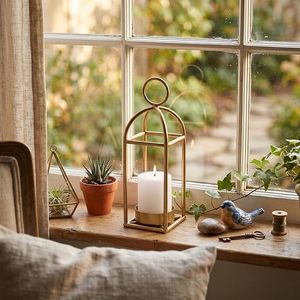 Lanterne Traditionnelle en Métal Porte-Bougie pour Décoration Maison Jardin Patio Mariage Fête Restaurant Hôtel Éclairage Décoratif Vente en Gros - Product Image 1