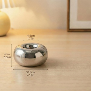 Porte-bougie géométrique moderne, centre de table pour mariage, décoration d'intérieur, design moderne pour la décoration de la maison - Product Image 2